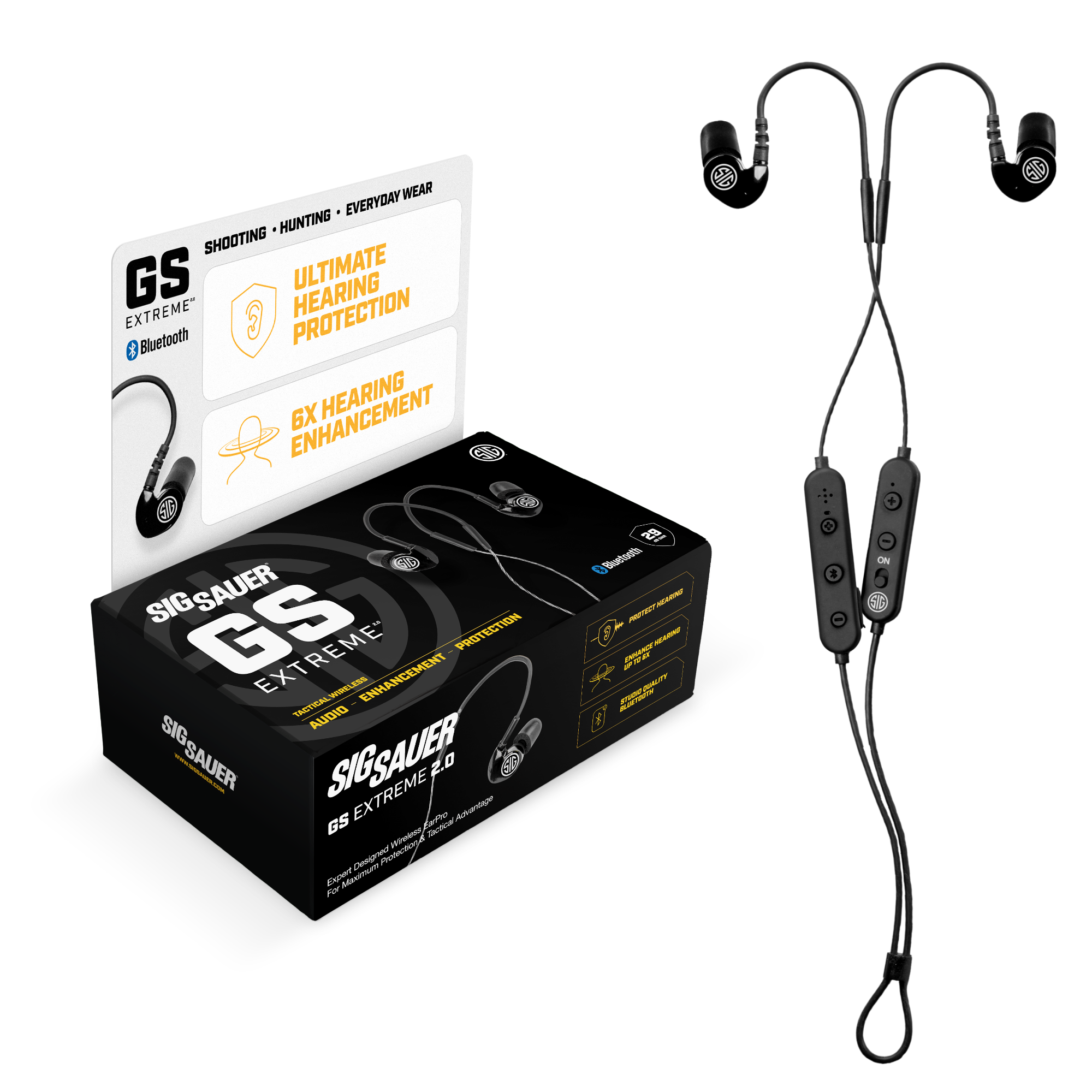 Axil GS Extreme dopuri antifonice bluetooth 29dB