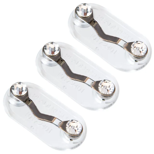 Readerest Crystals suport magnetic ochelari set 3 buc cu cristale