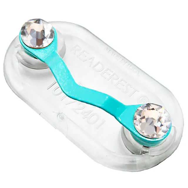 Readerest Turquoise Crystals suport ochelari turcoaz