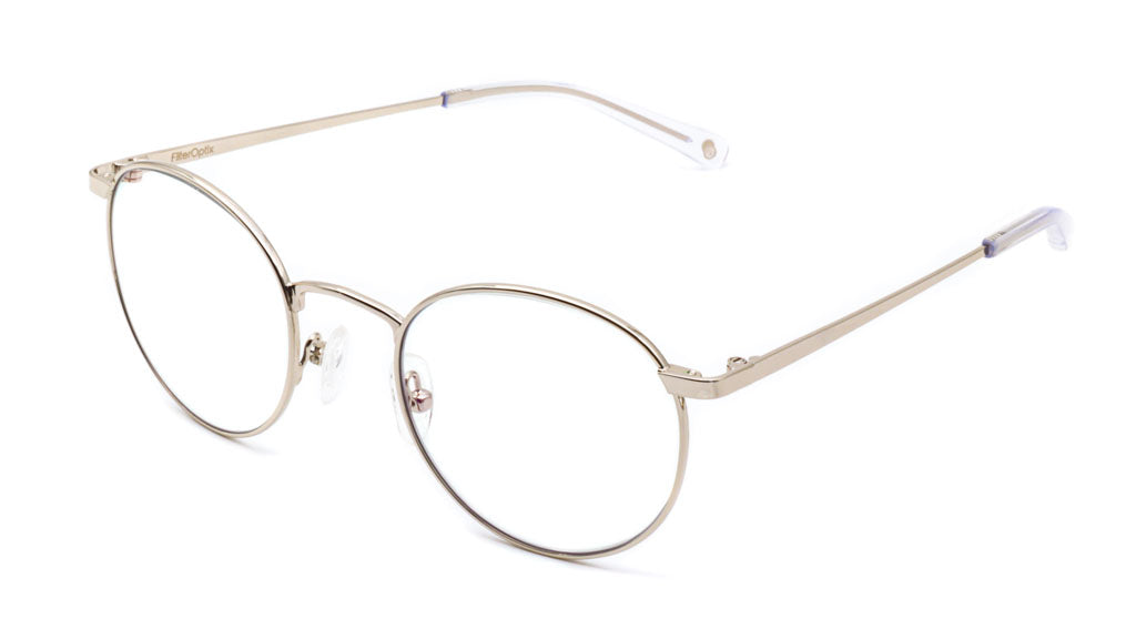 FilterOptix Mesi ochelari blue light Black metal