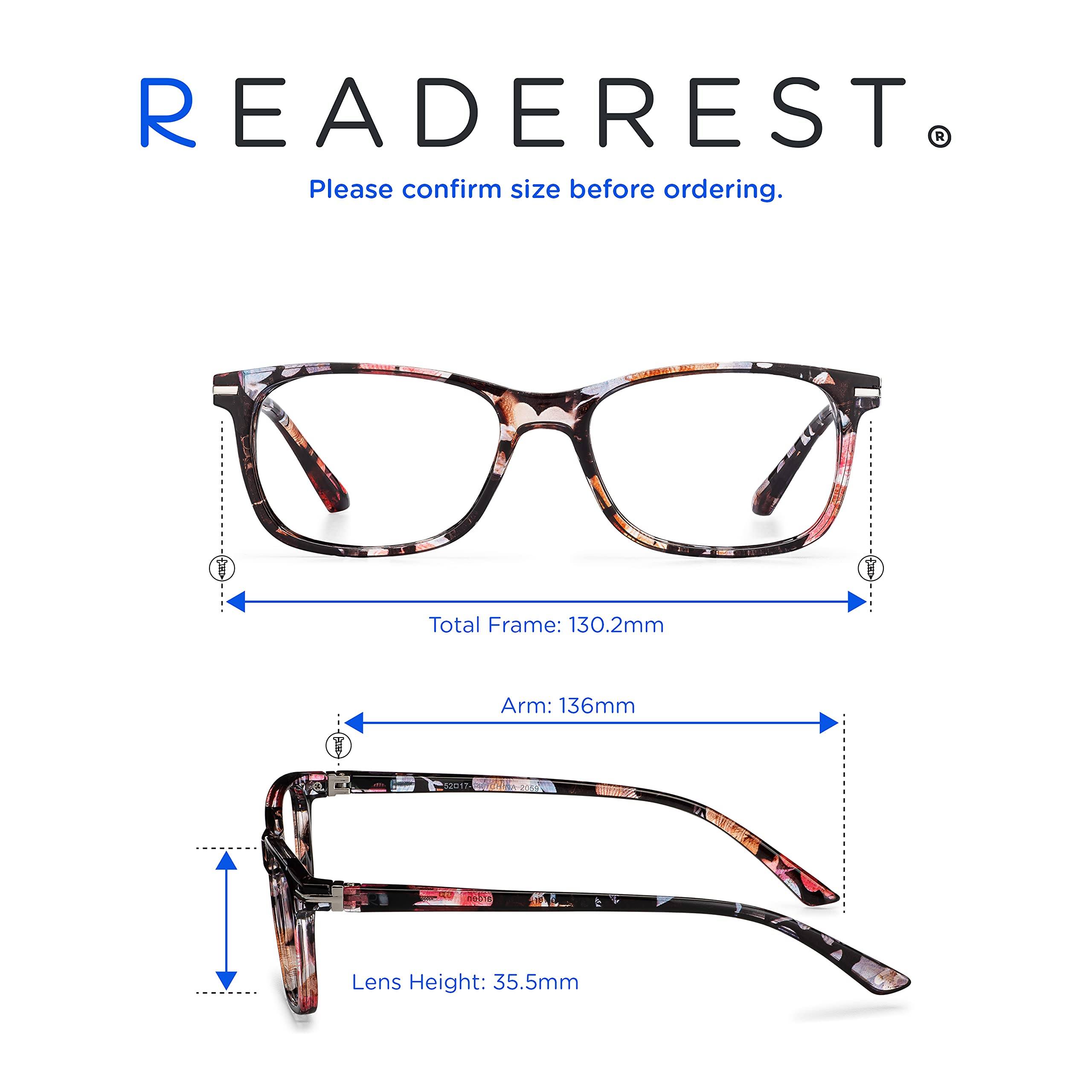 Readerest Floral Garden ochelari de citit cu model floral