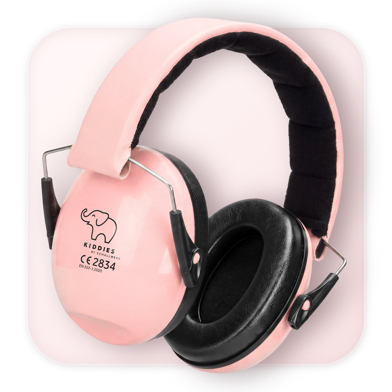 Schallwerk Kiddies K1 antifoane copii Cherry Pink SNR 28dB