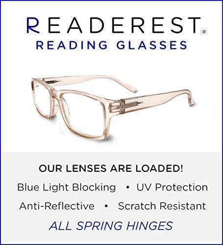 Readerest Clear Duran ochelari citit transparent zero dioptrii