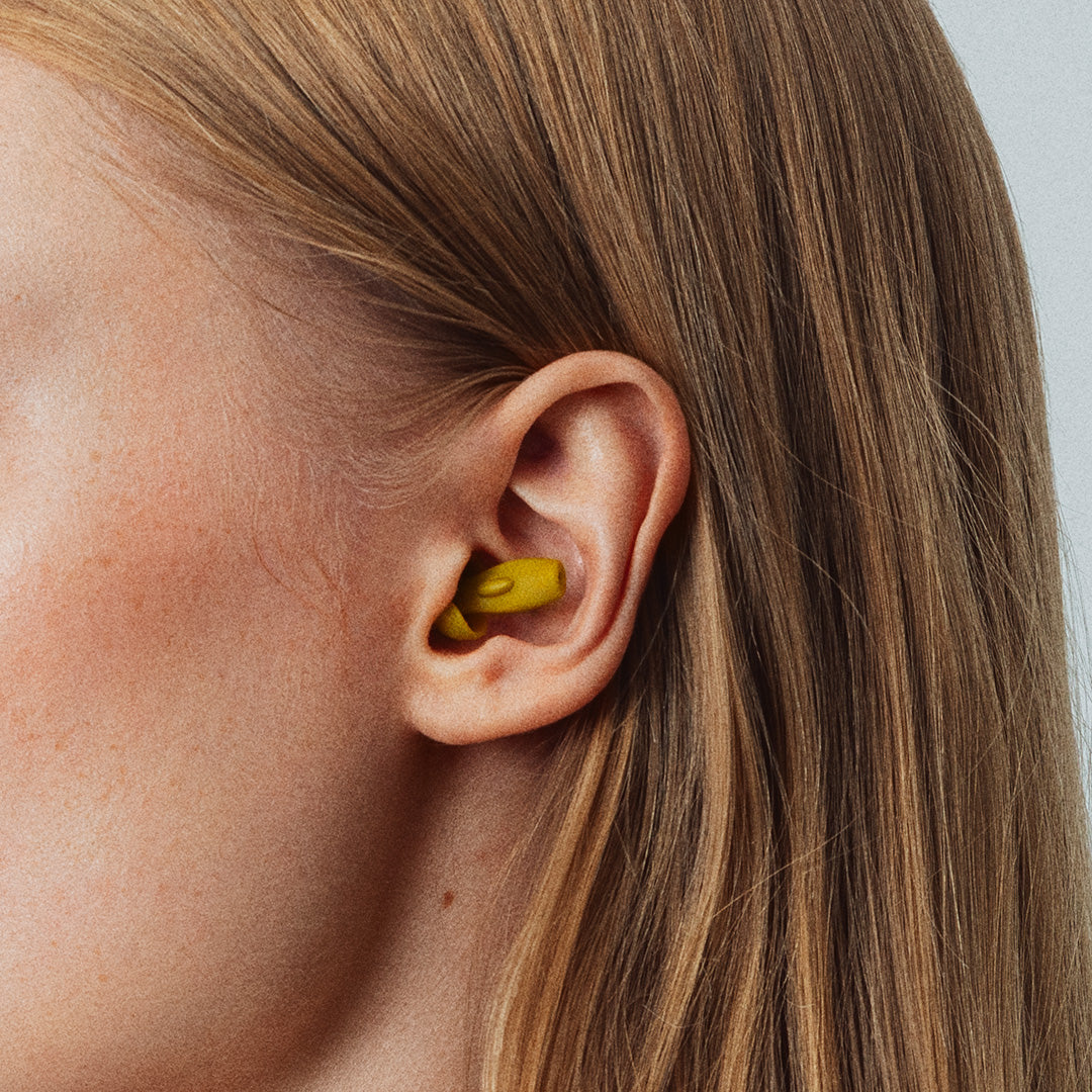 Happy Ears Yellow dopuri urechi set 3 perechi galben 25 dB
