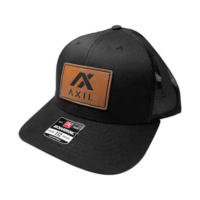 Axil Hat sapca trucker Richardson 112 piele