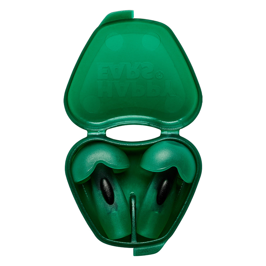 Happy Ears Ocean Plastics Green dopuri urechi 1 pereche 27 dB
