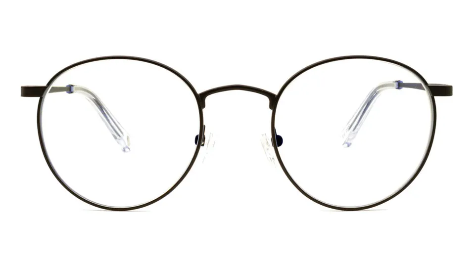FilterOptix Mesi ochelari blue light Black metal