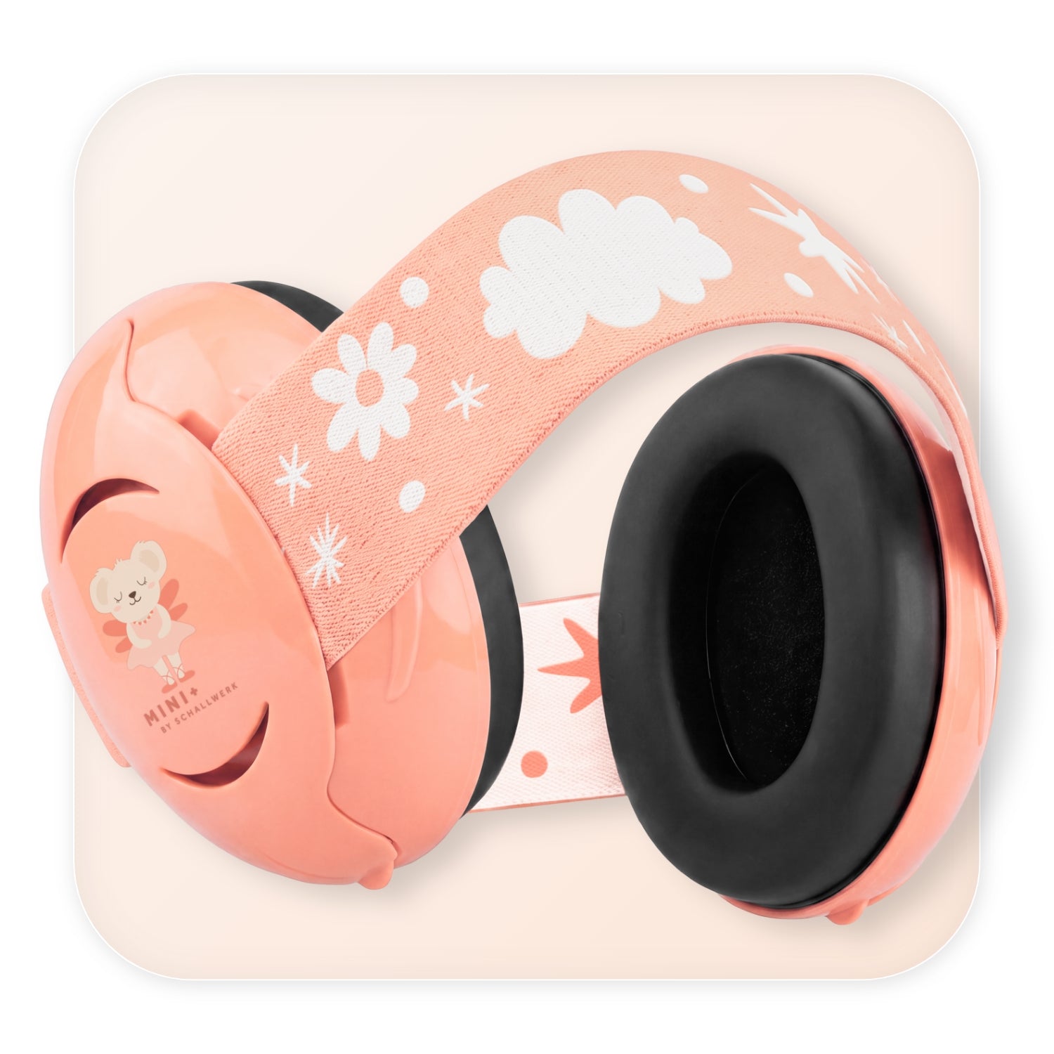Schallwerk Mini+ M6 antifoane bebelusi Koala Peach SNR 24dB