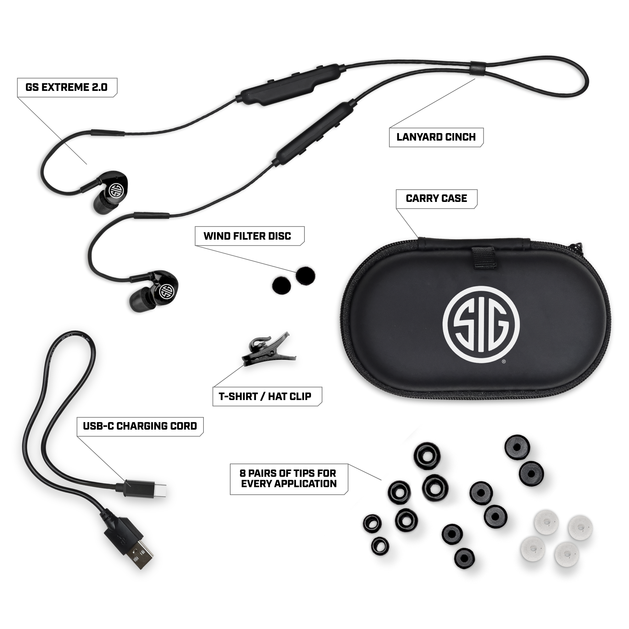 Axil GS Extreme dopuri antifonice bluetooth 29dB