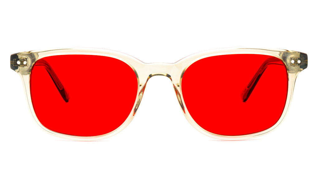 FilterOptix Cedar ochelari lumina albastra Olive lentile rosii noapte