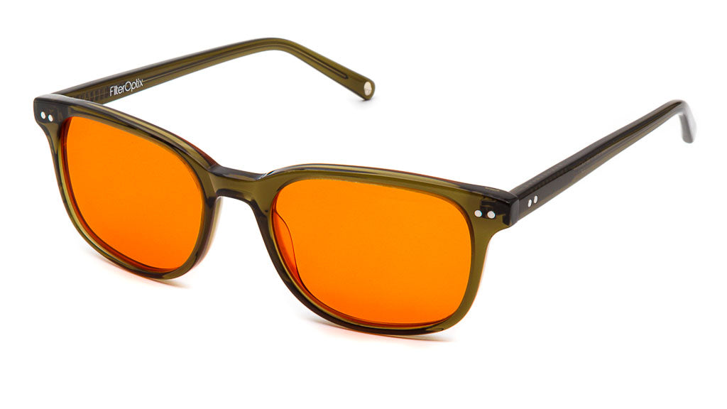FilterOptix Cedar ochelari lumina albastra portocalii seara