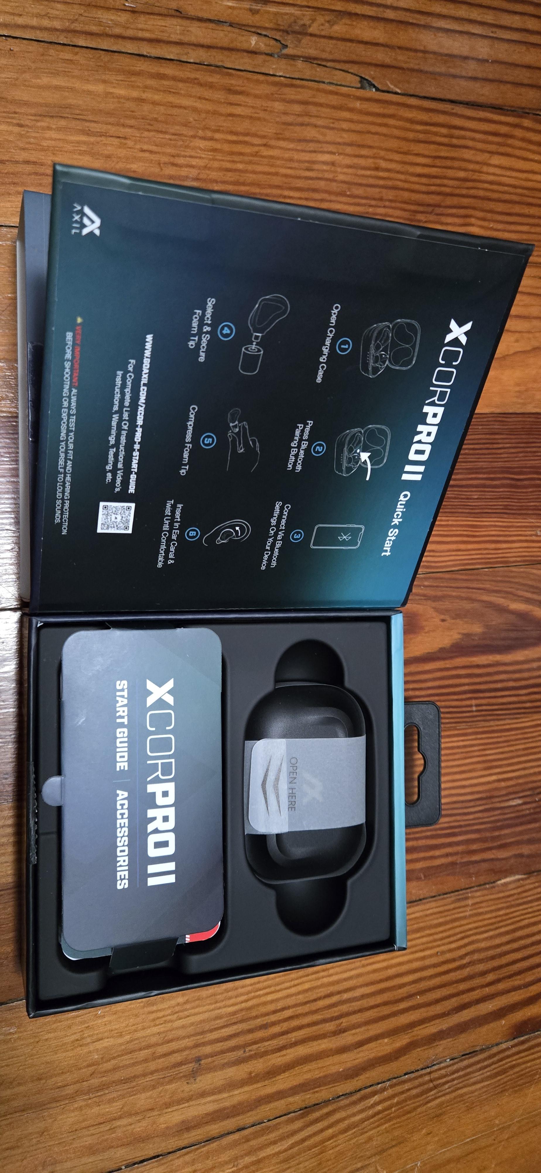 Axil XCOR Pro II dopuri antifonice cu bluetooth