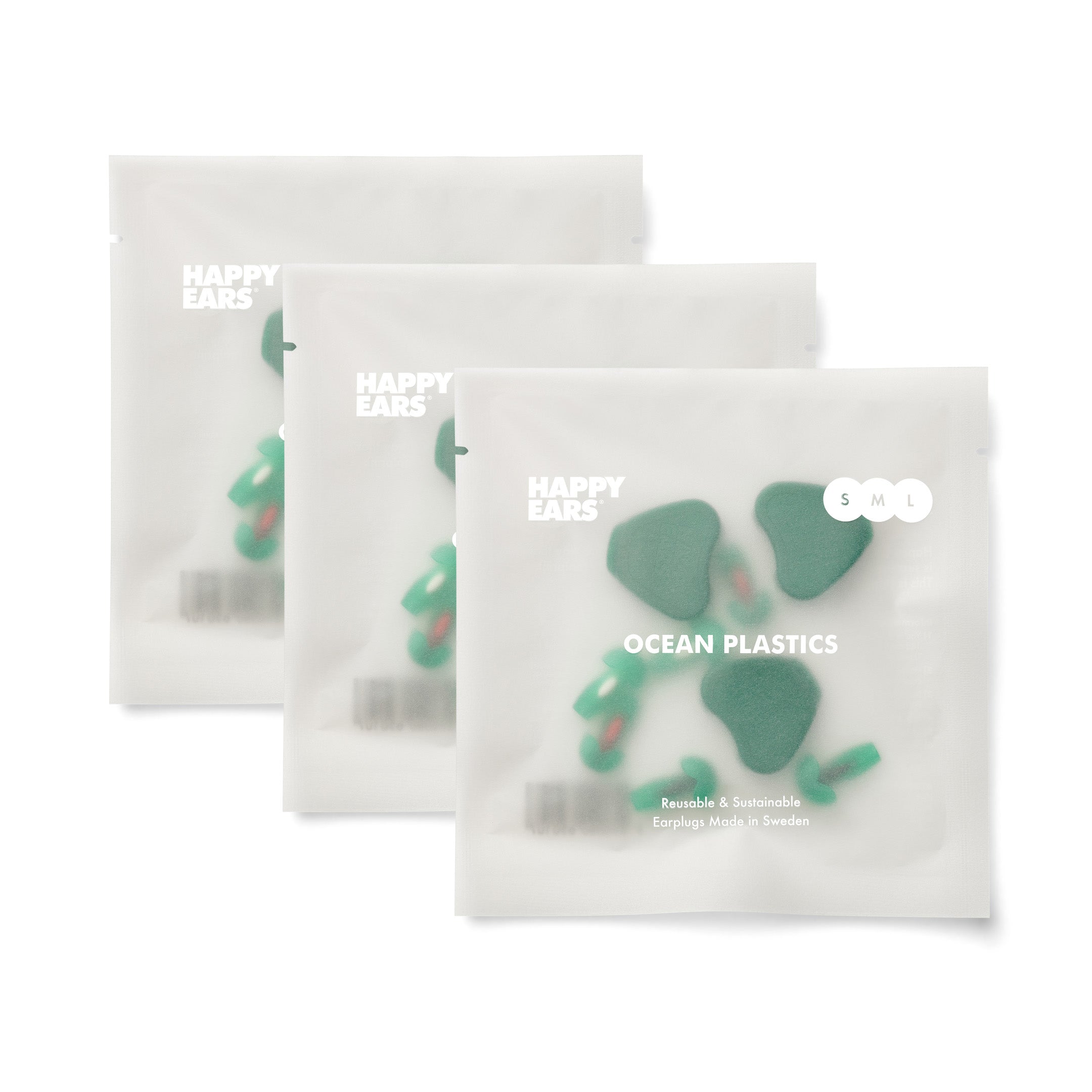 Happy Ears Discovery Pack dopuri urechi 3 perechi Transparent