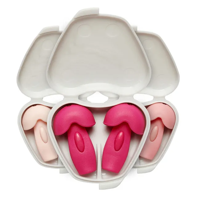 Happy Ears Pink 3-Pack dopuri urechi 3 perechi 25 dB