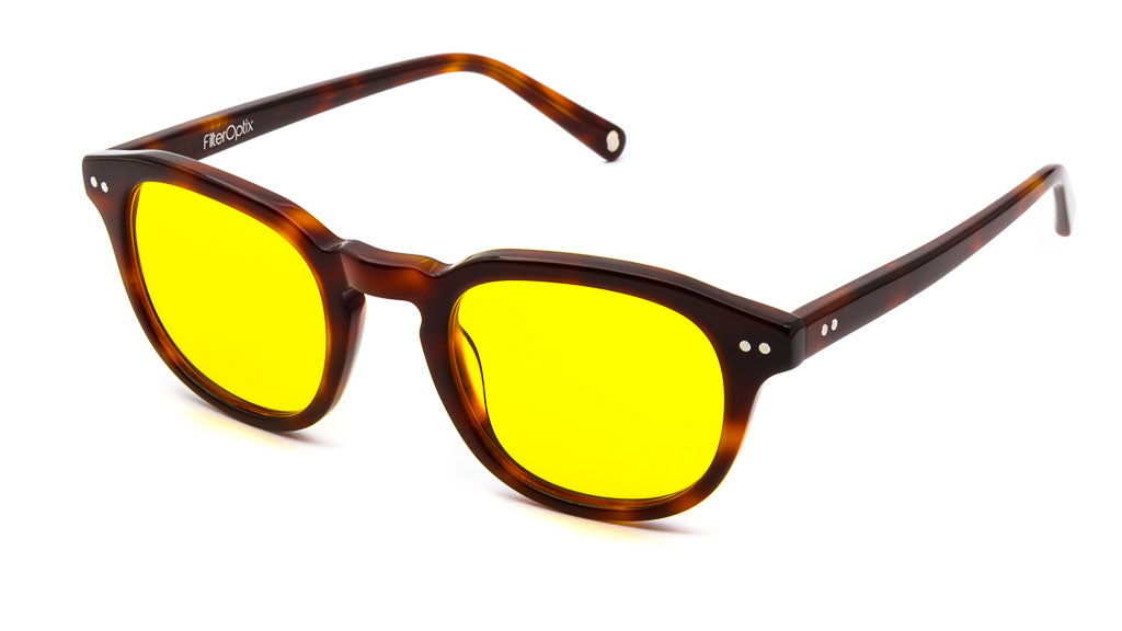 FilterOptix Acero ochelari calculator Mist lentile galbene