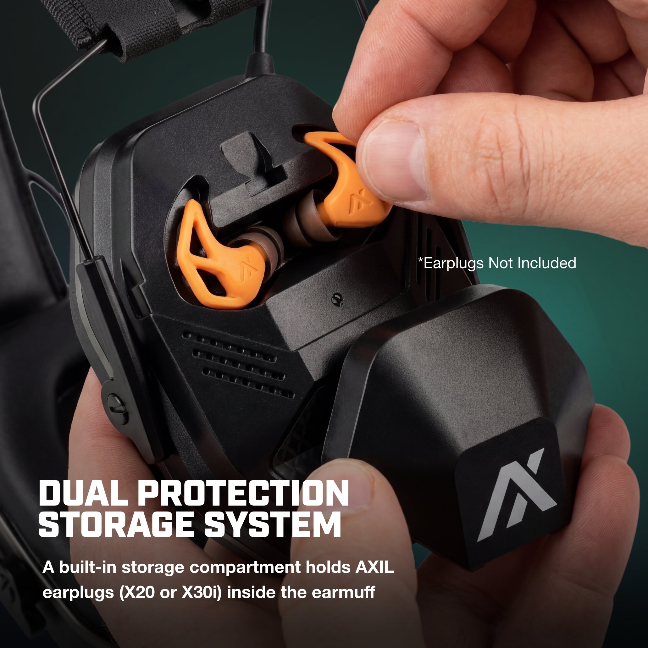 Axil MX MXII Pro casti electronice bundle charcoal