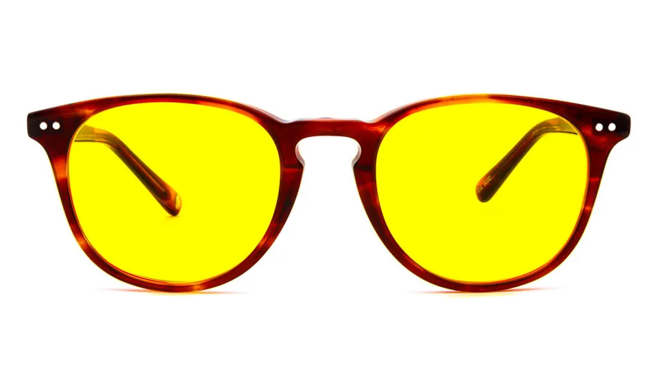FilterOptix Ventus ochelari lumina albastra Saffron lentile galbene zi