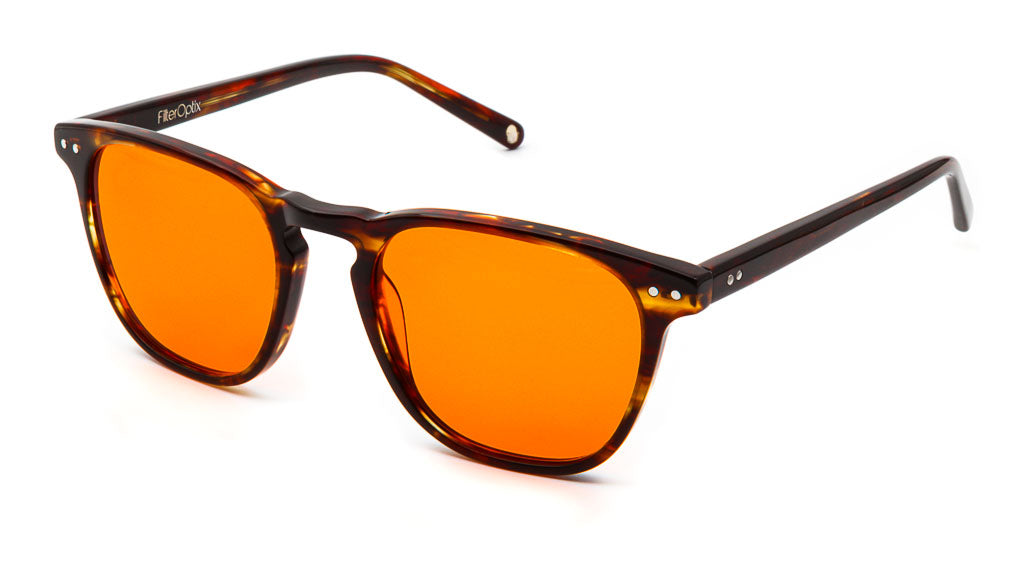 FilterOptix Yama ochelari lumina albastra cinnamon lentile portocalii