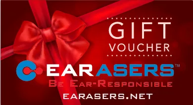 Earasers Gift Card card cadou 50$ protectie auditiva