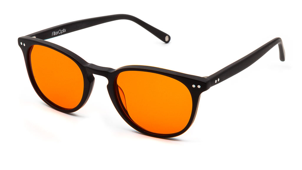 FilterOptix Ventus ochelari lumina albastra saffron lentile portocalii
