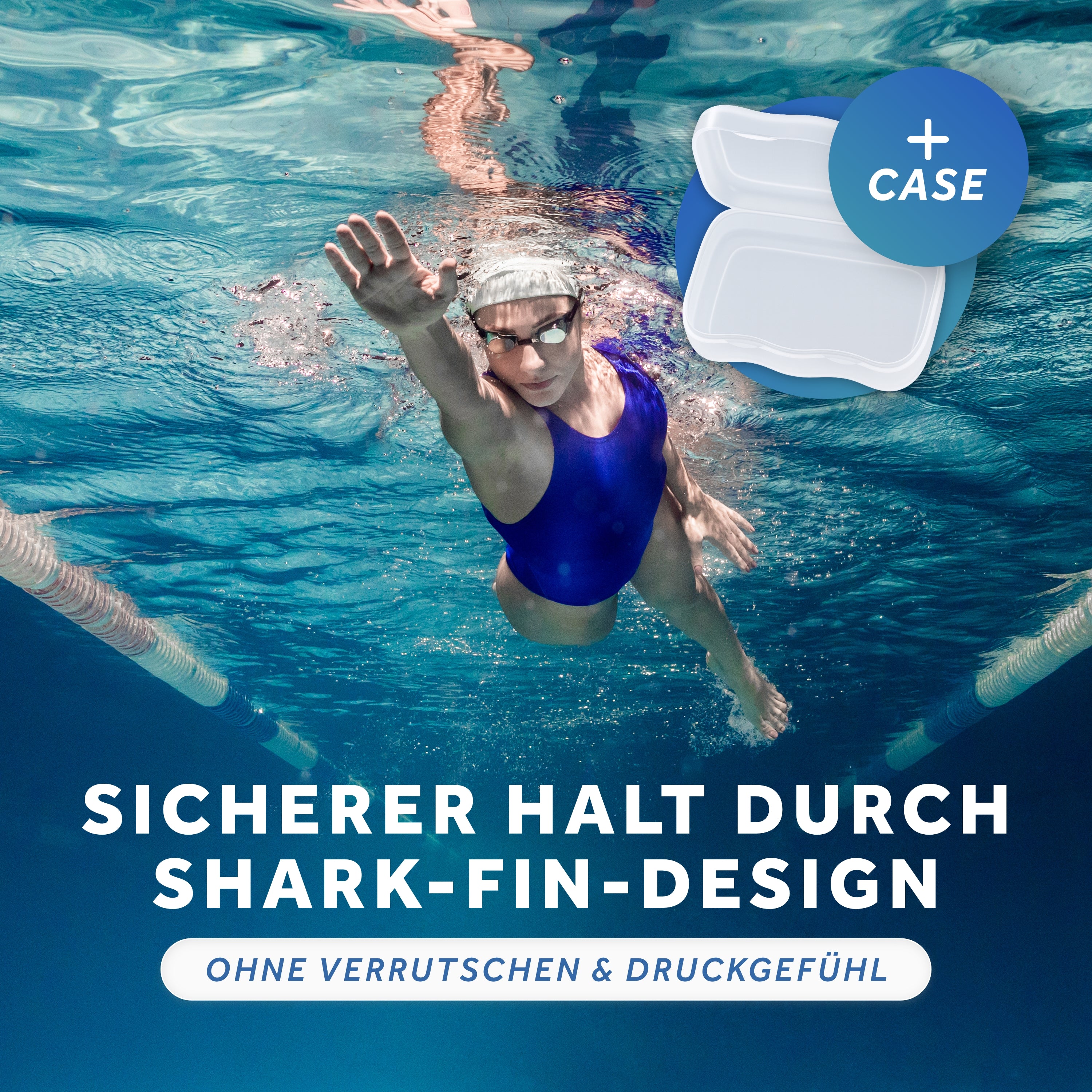 Schallwerk Water+ dopuri urechi inot adulti Deep Ocean silicon