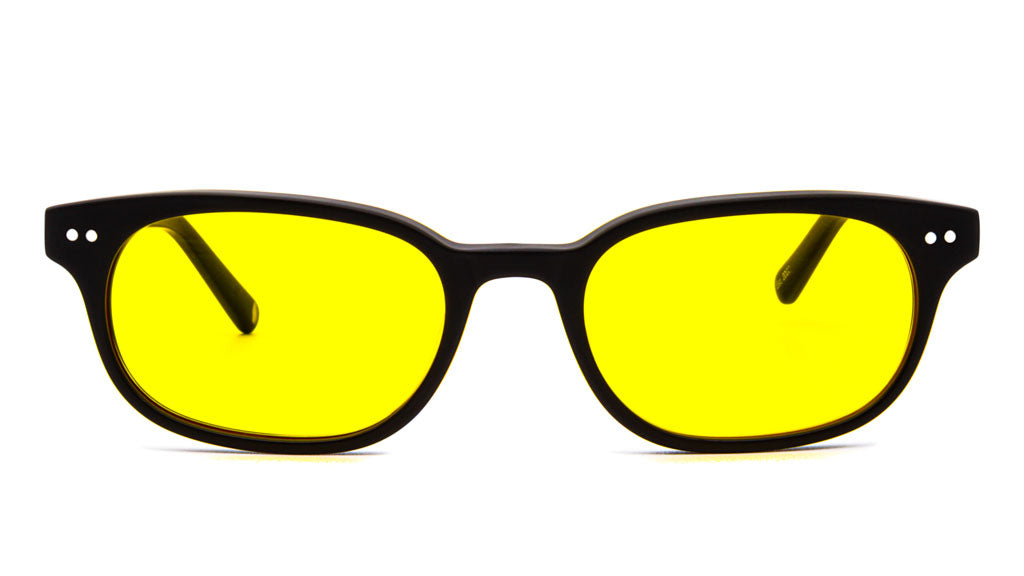 FilterOptix Sage ochelari lumina albastra Cocoa lentile galbene zi