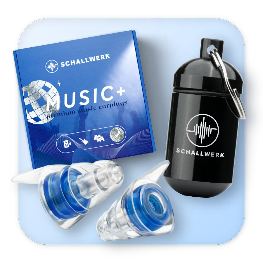 Schallwerk Music+ dopuri concert transparente filtru 18 dB