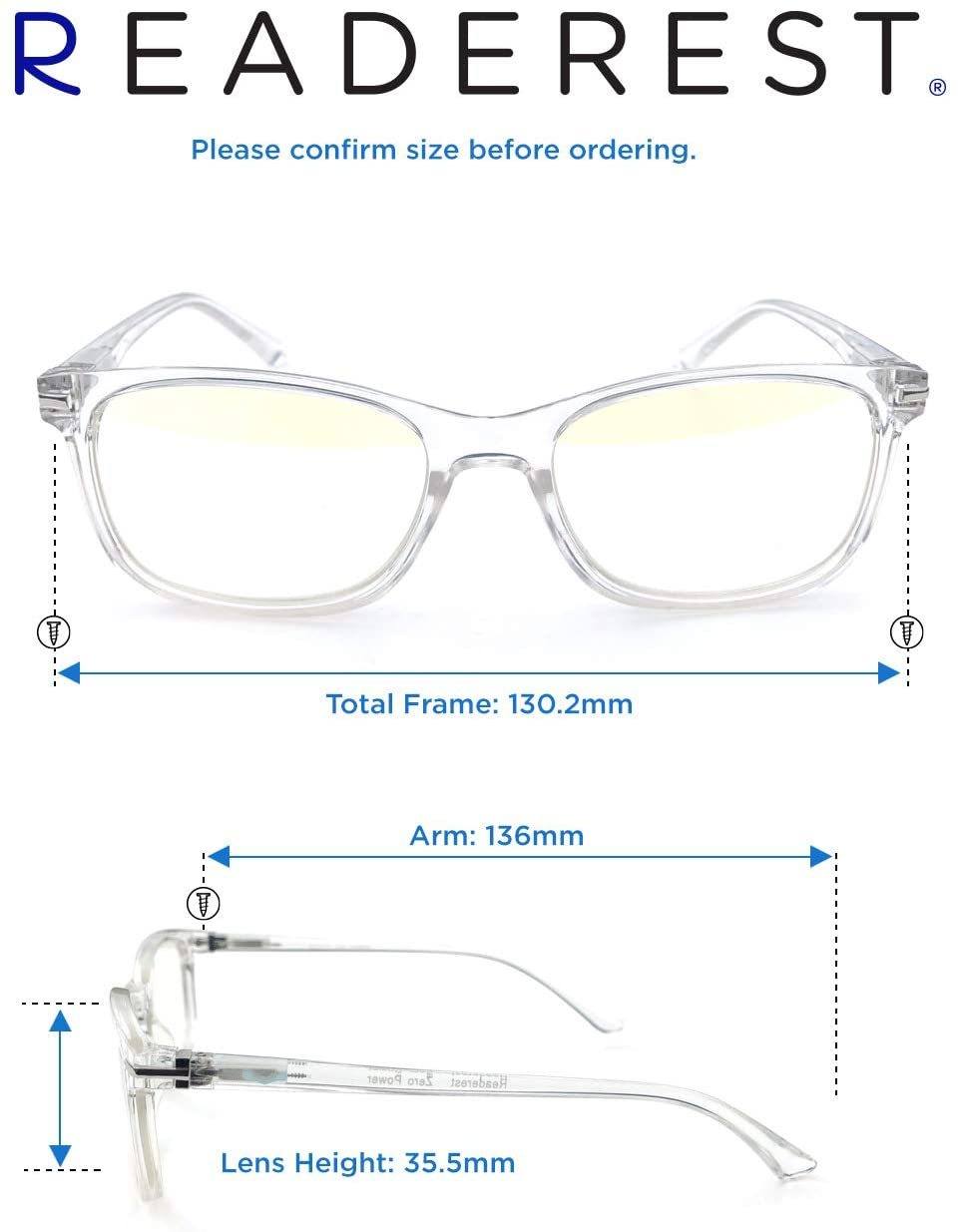 Readerest Crystal Bliss ochelari citit +1.50 lumina albastra