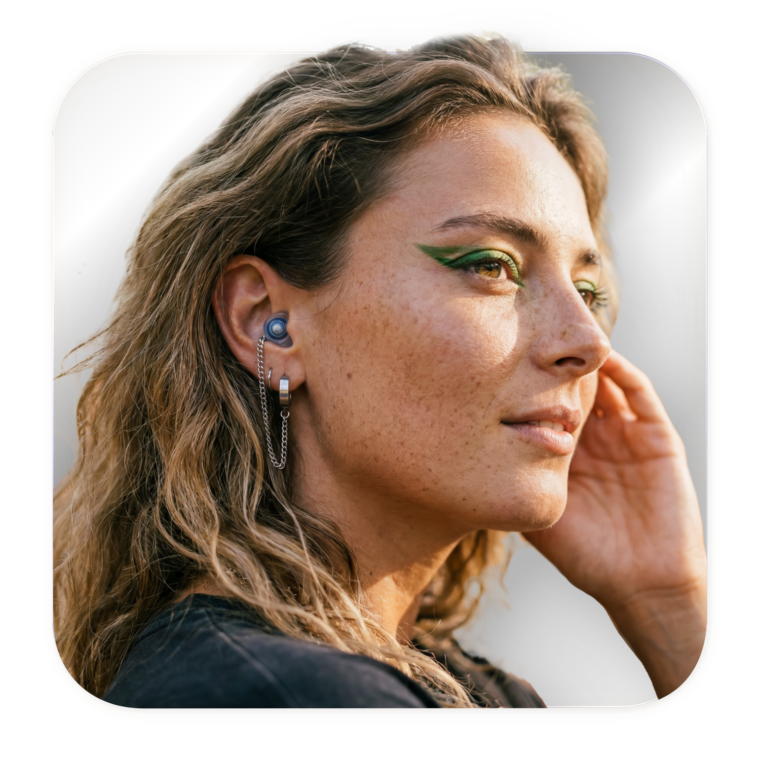 Schallwerk Connect+ Earring cercel suport dopuri urechi
