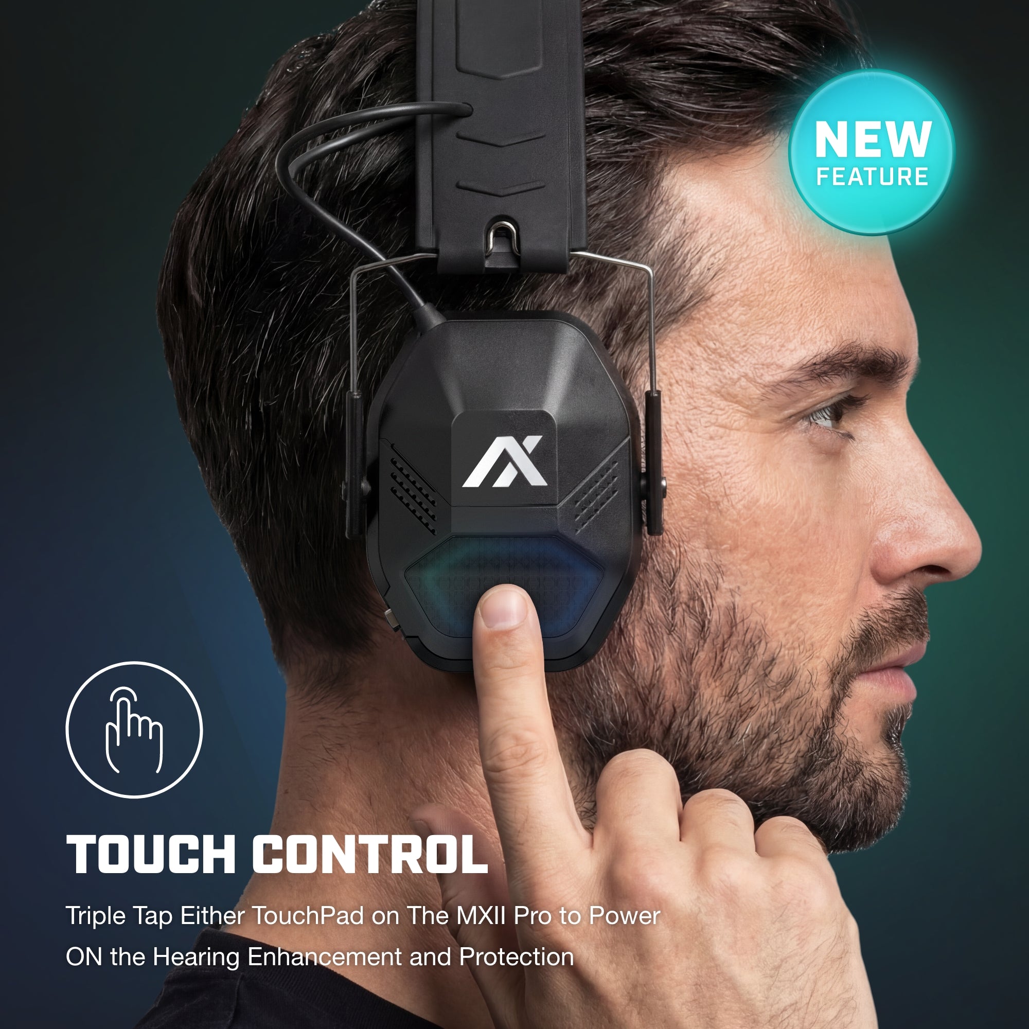 Axil MXII Pro căști antifonice electronice bluetooth
