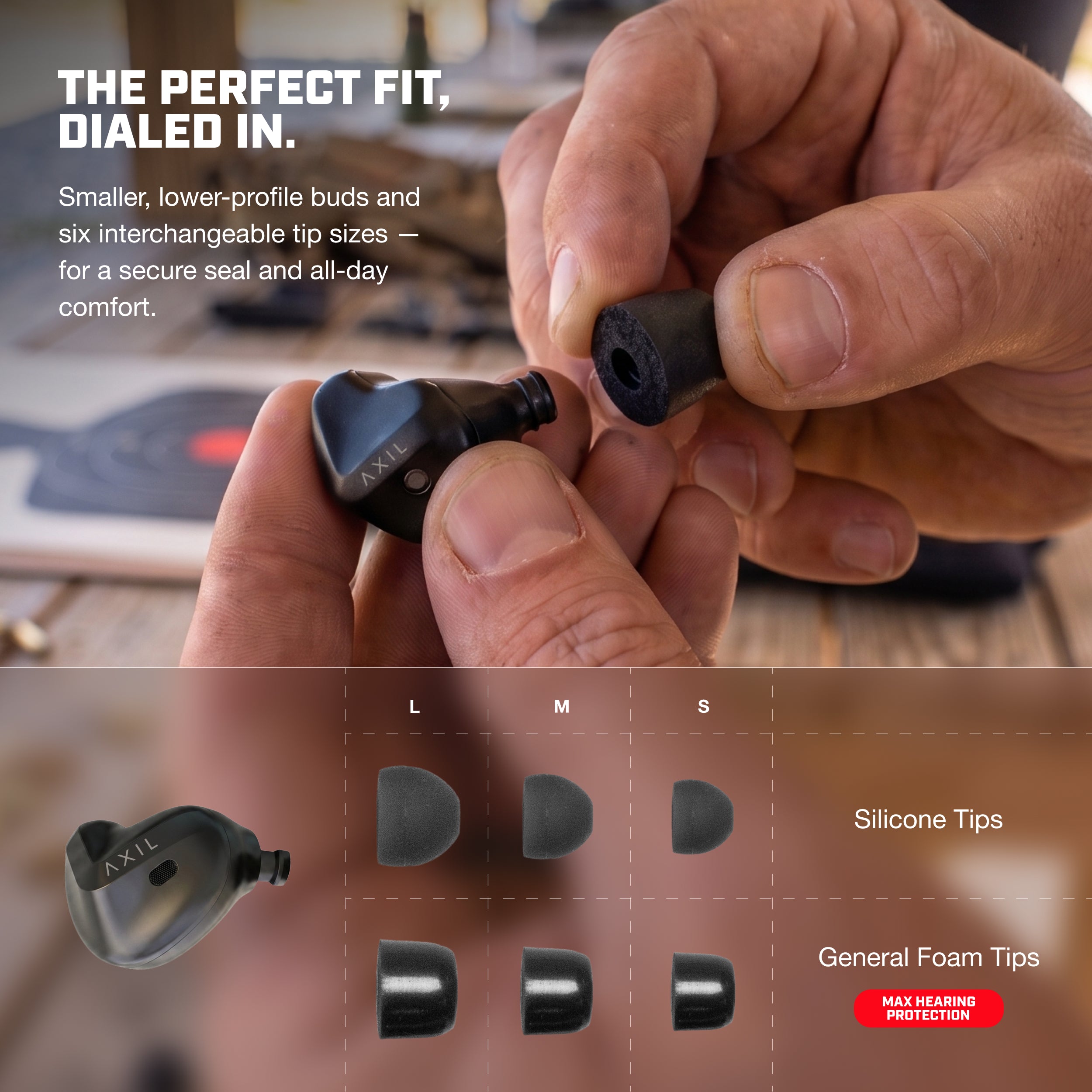 Axil XCOR Pro II dopuri antifonice cu bluetooth