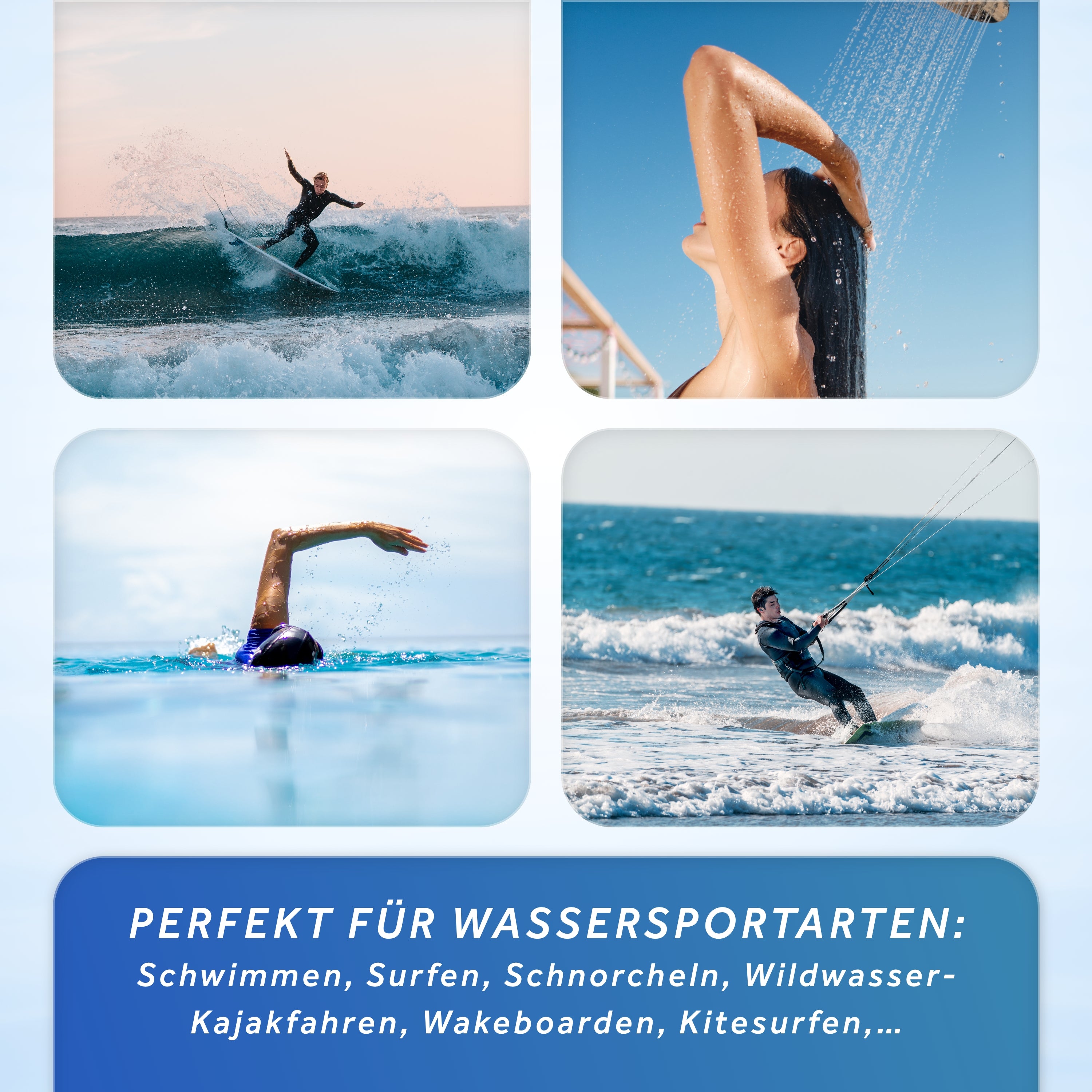 Schallwerk Water+ dopuri urechi inot adulti Deep Ocean silicon