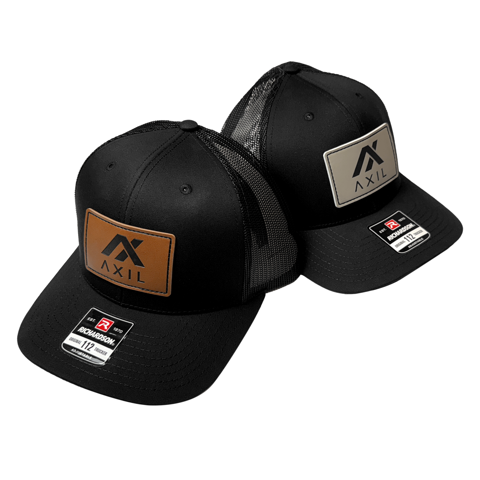 Axil Hat sapca trucker Richardson 112 piele