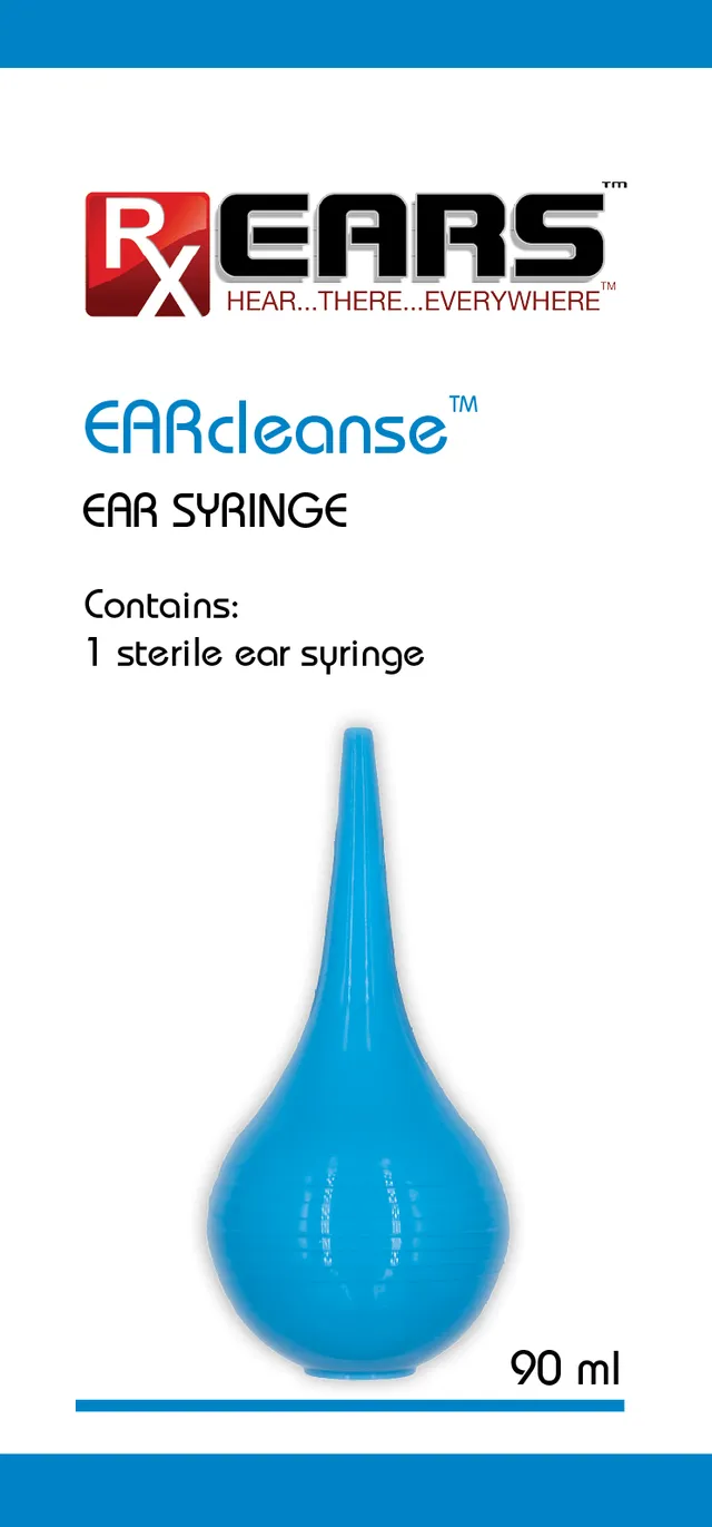 EarCleanse seringă urechi spălare cerumen adulți
