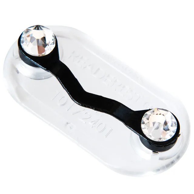 Readerest suport ochelari magnetic negru cristale