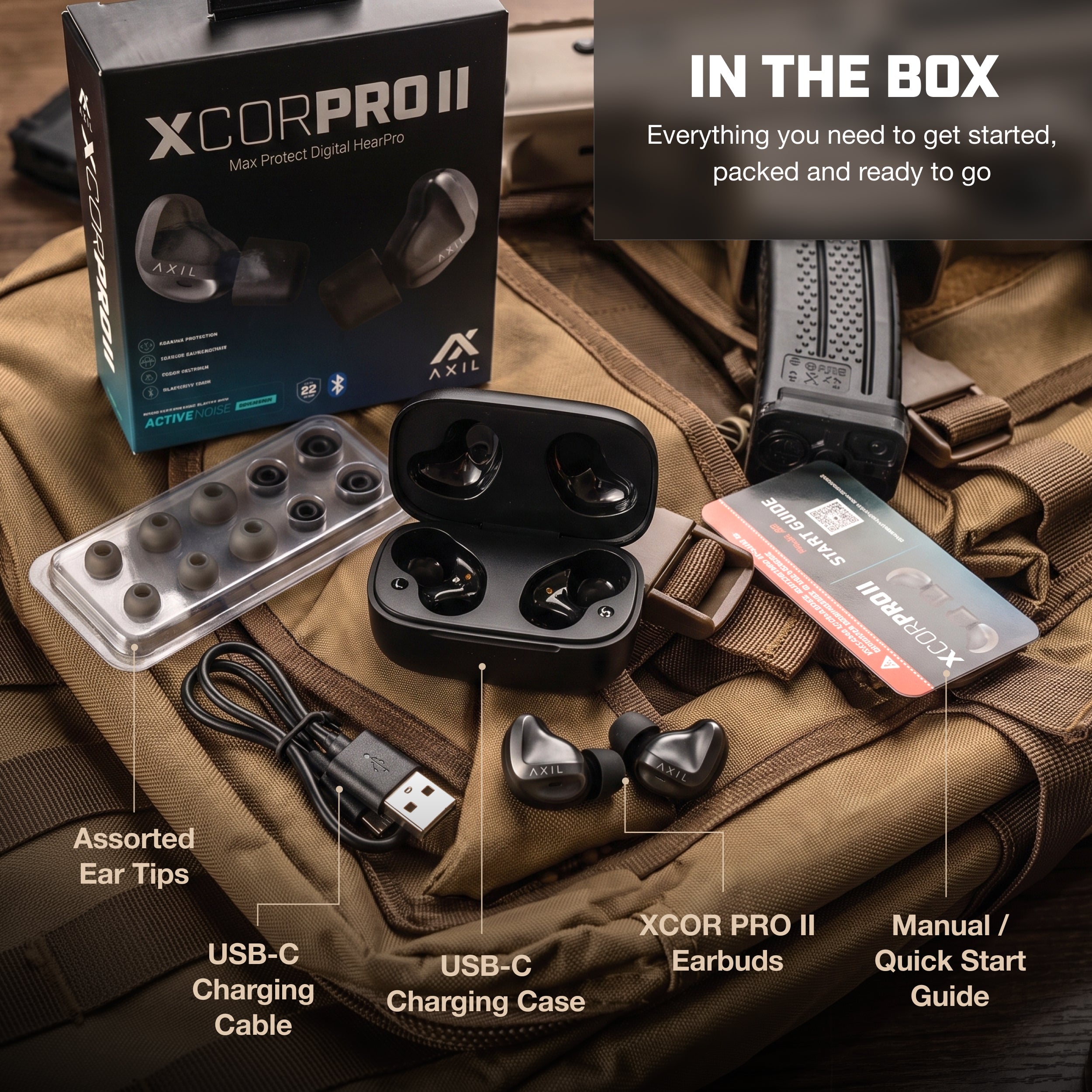 Axil XCOR Pro II dopuri antifonice cu bluetooth