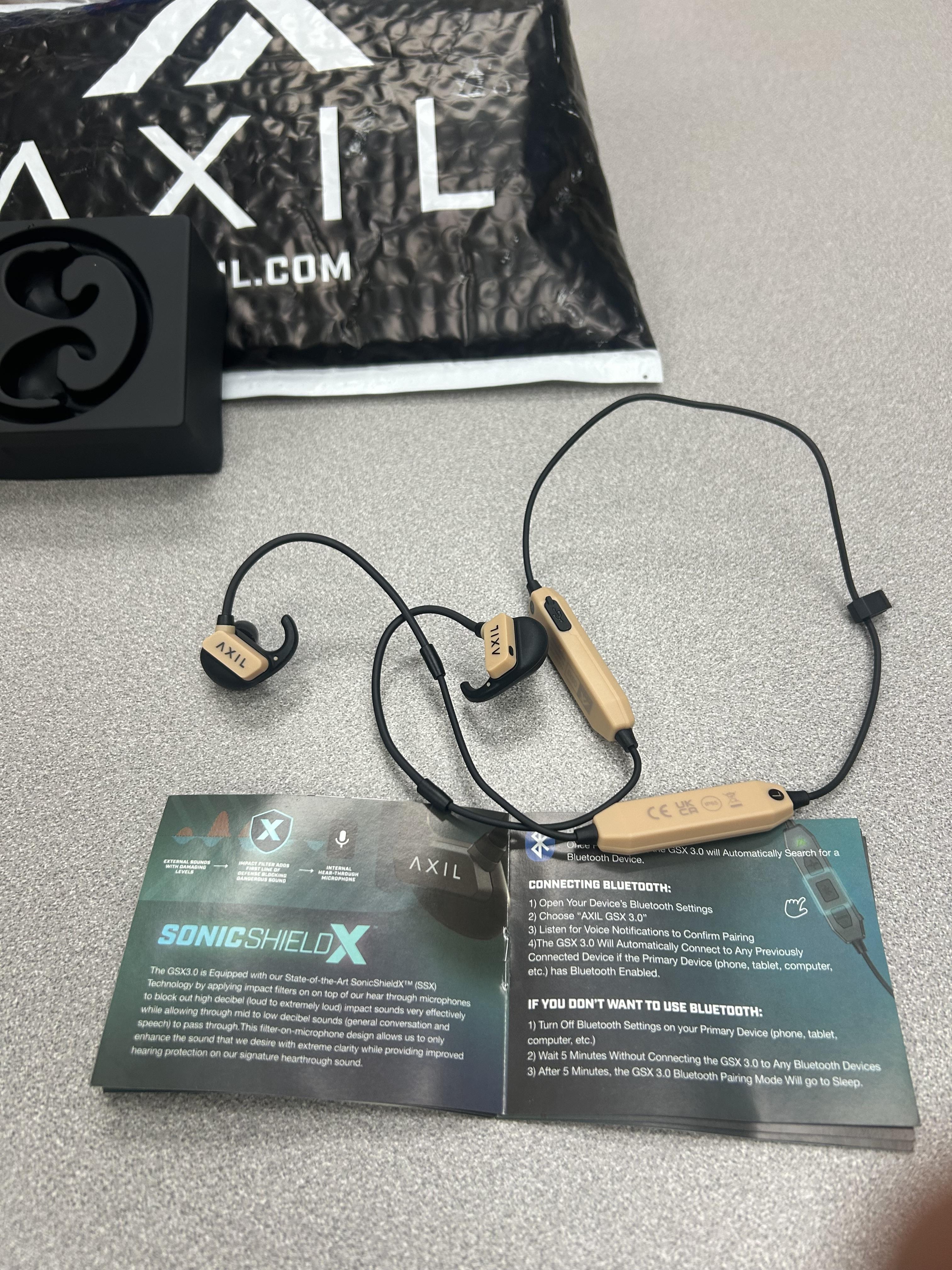 Axil GS Extreme 3.0 dopuri electronice Desert Tan