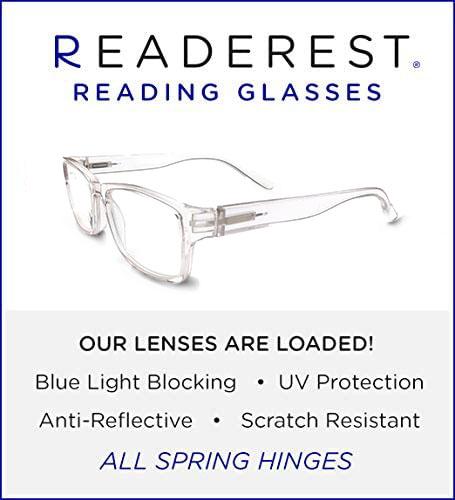 Readerest Crystal Cove ochelari citit cu filtru albastru