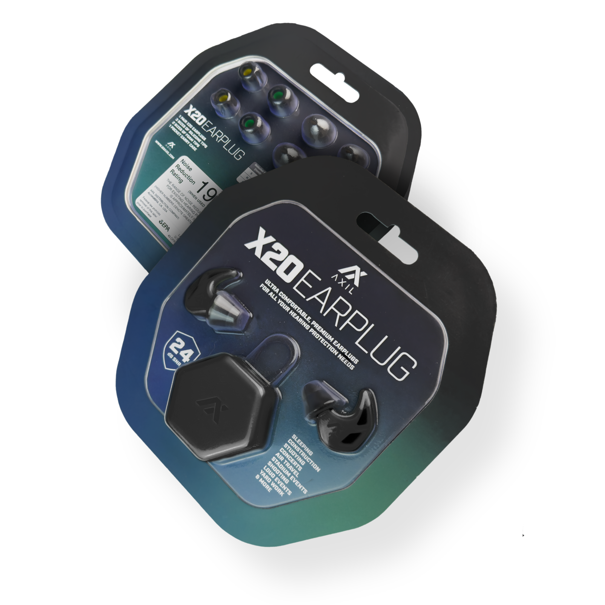 Axil X20 dopuri urechi antifonice protectie dubla
