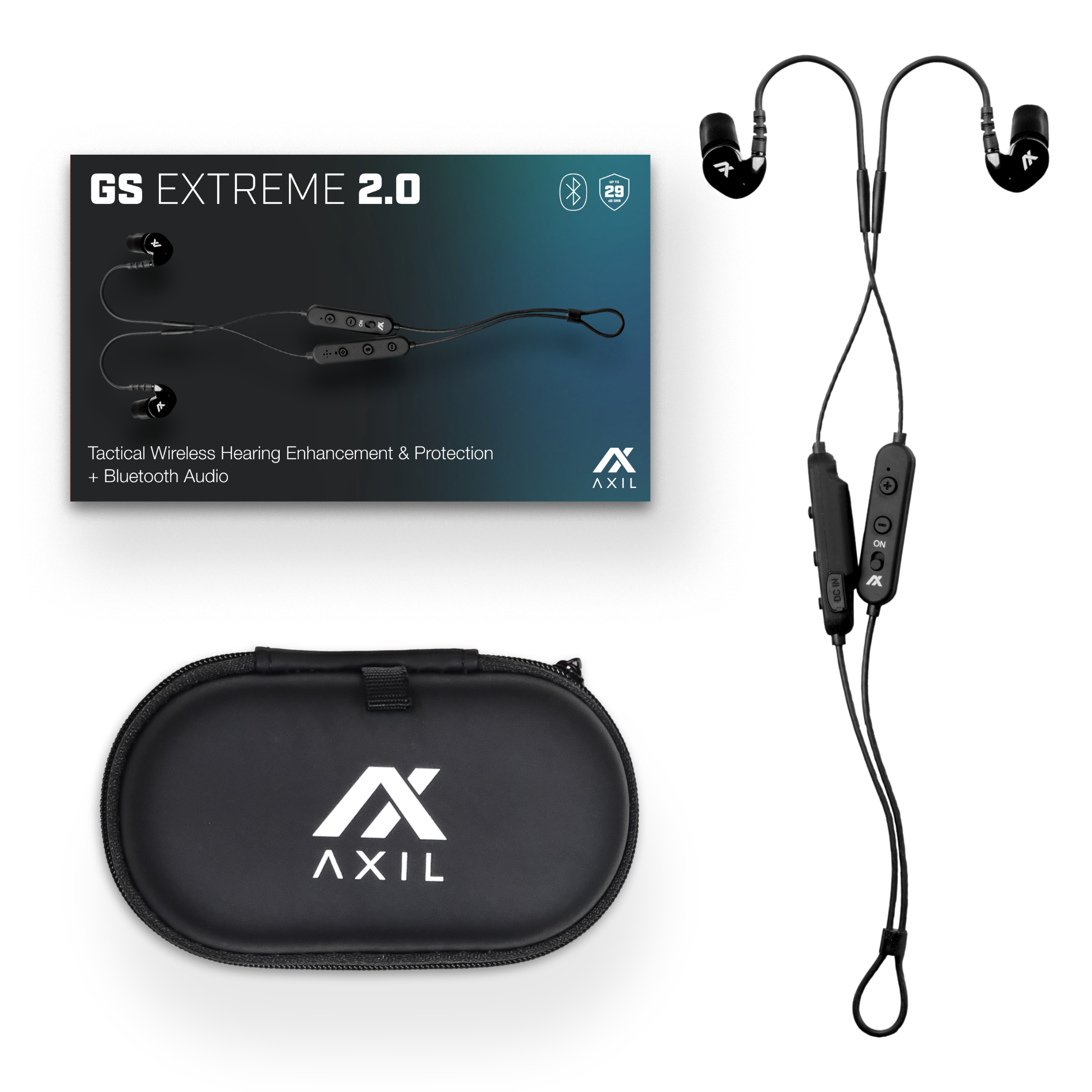 Axil GS Extreme 2.0 dopuri Bluetooth protectie SNR29
