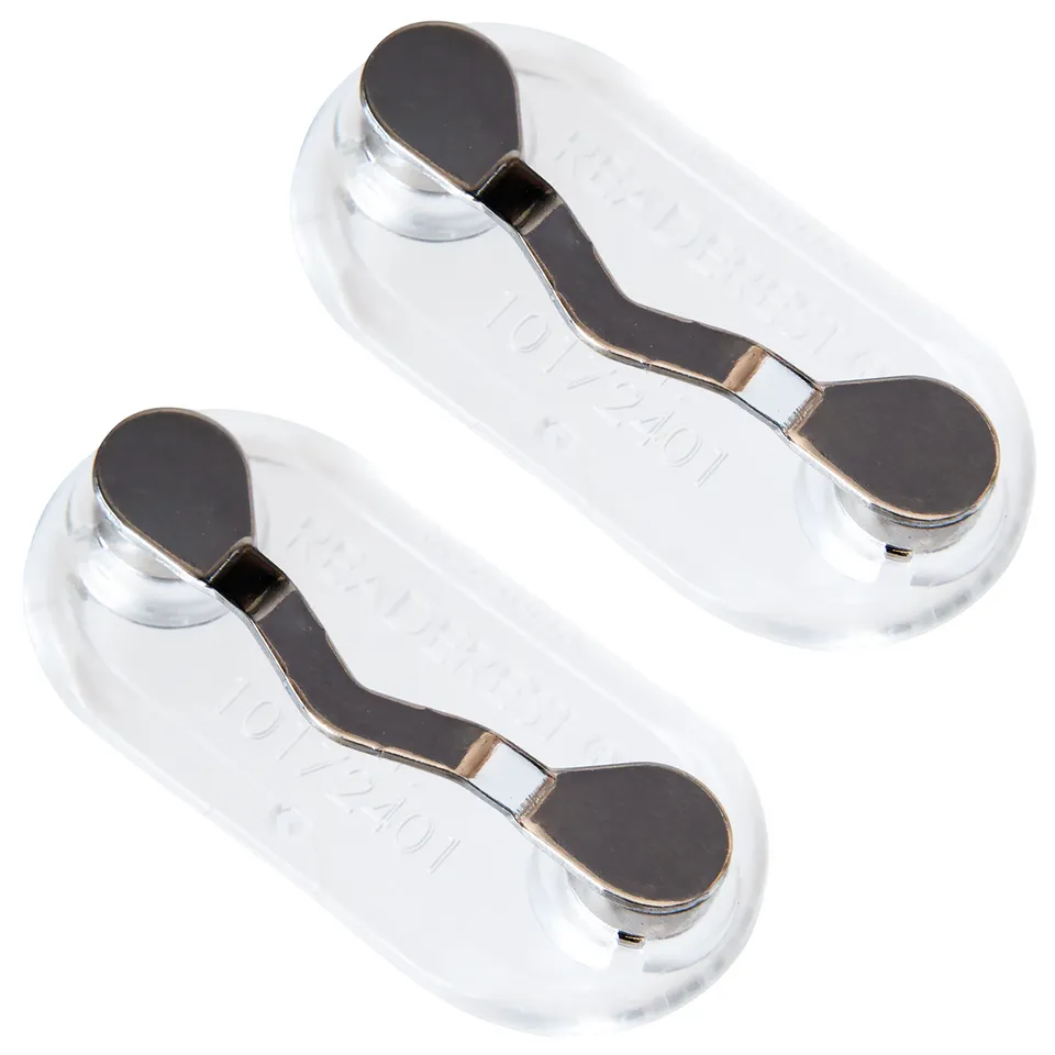 Readerest suport magnetic ochelari inox 2 buc