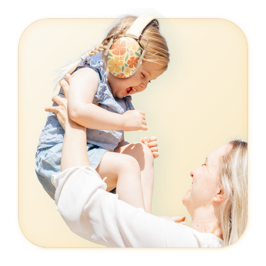 Schallwerk Kiddies casti antifon copii Flower K14 28 dB