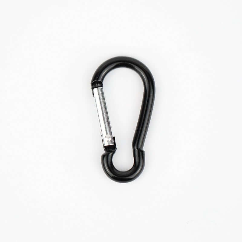 Earasers carabinieră ureche aluminiu negru mică