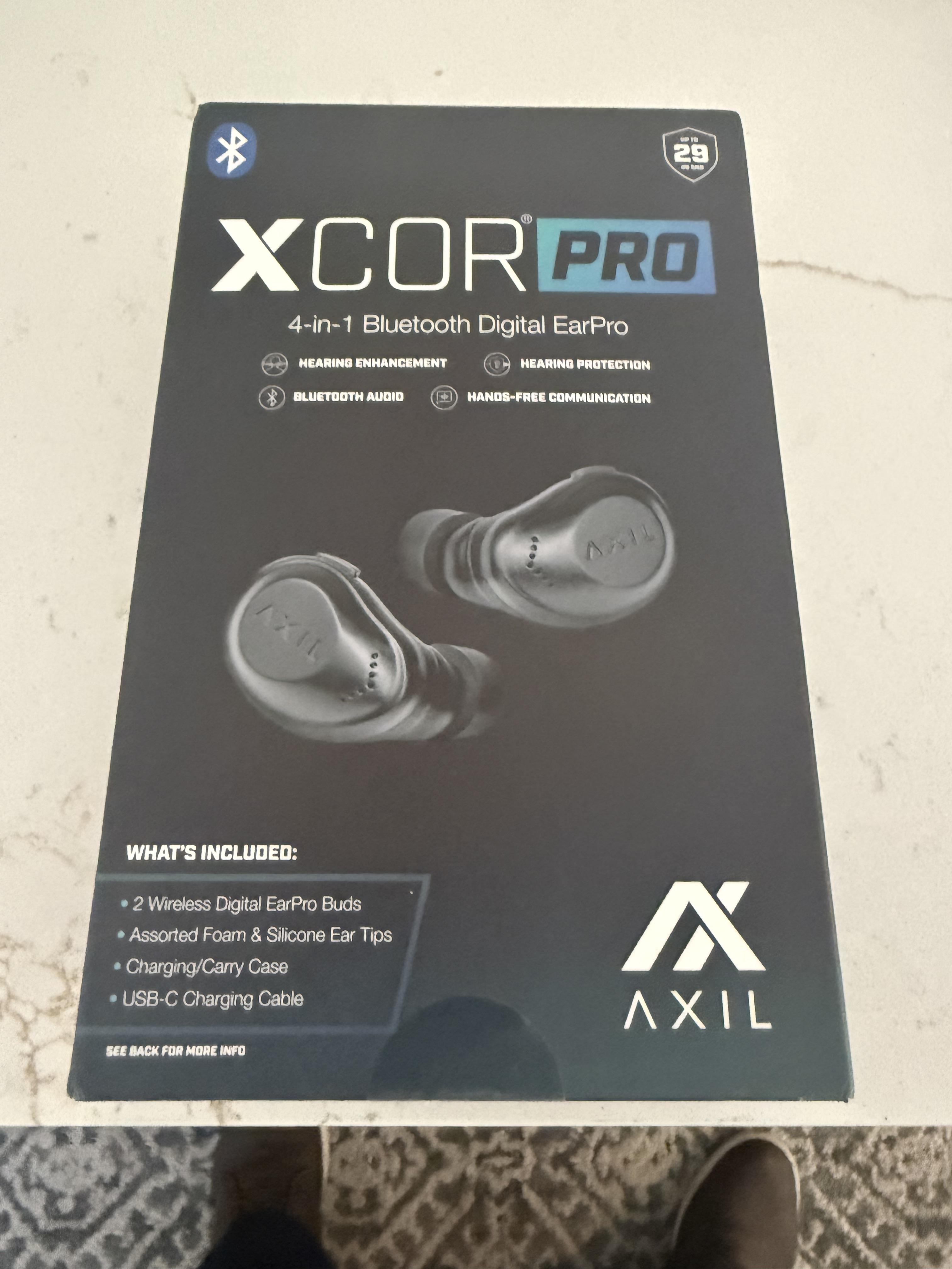 Axil XCOR PRO casti protectie auditiva bluetooth tactice