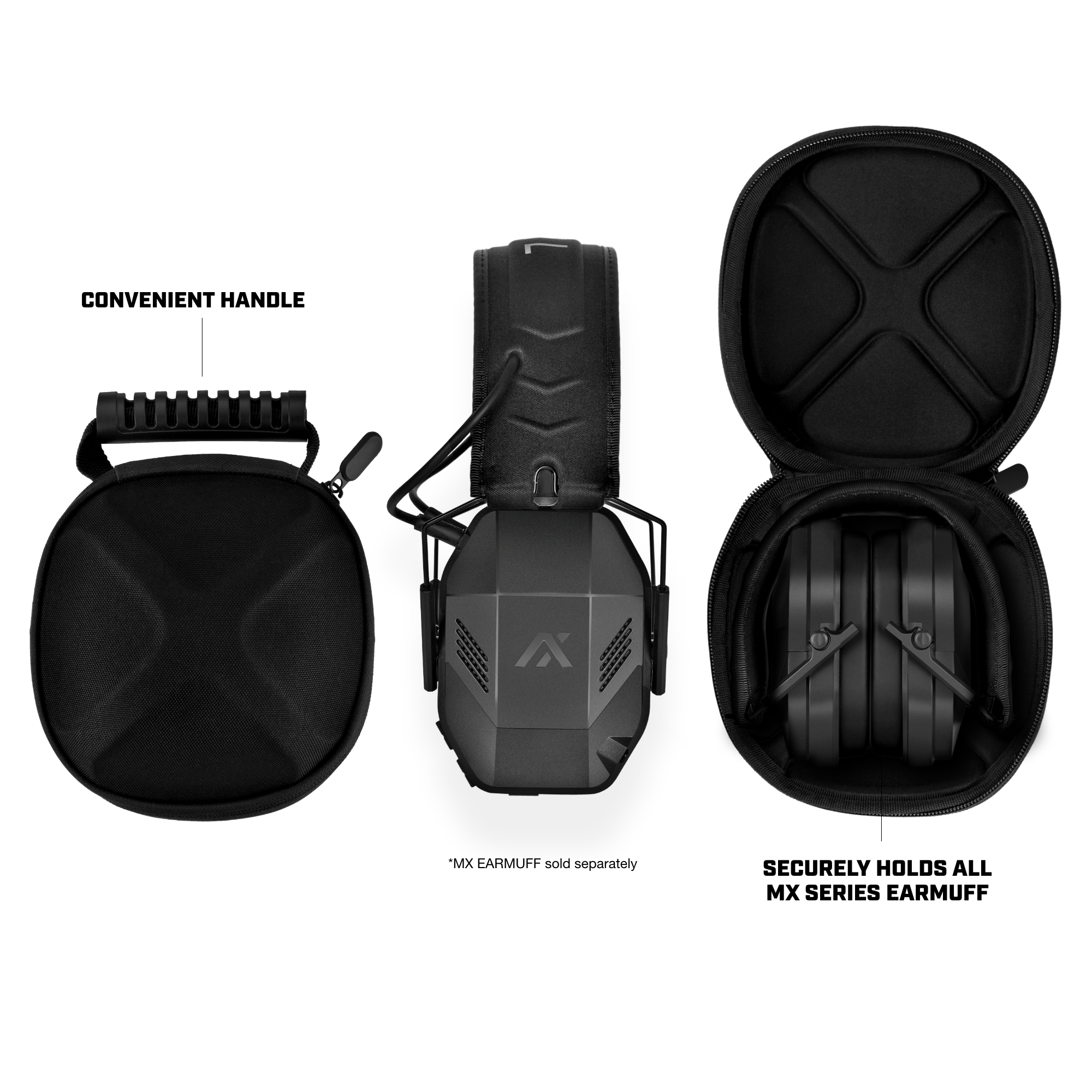 Axil MX Zip Case husa antifoane EVA