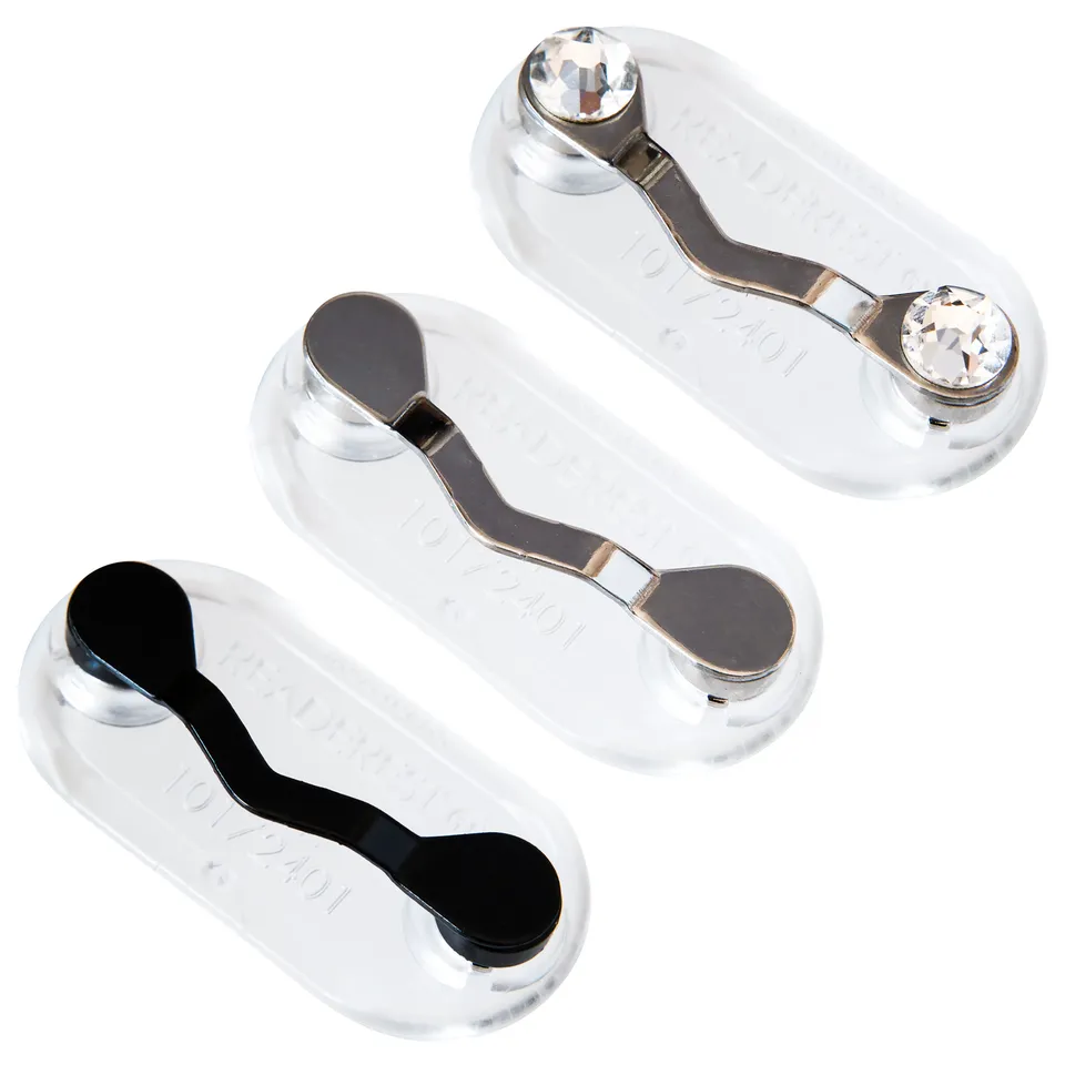 Readerest suport magnetic ochelari set 3 buc cristale