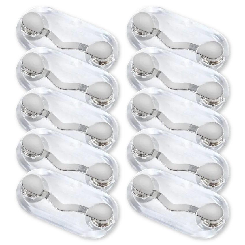 Readerest suport ochelari magnetic inox 10 buc