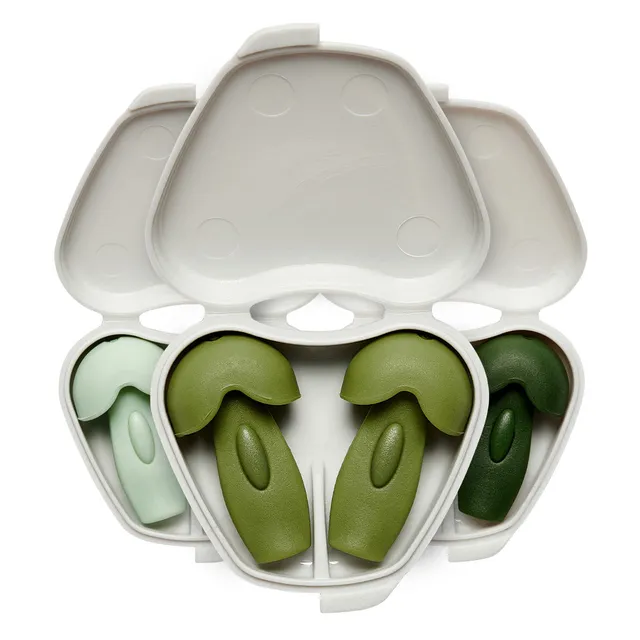 Happy Ears Green 3-Pack dopuri urechi 3 perechi 25 dB