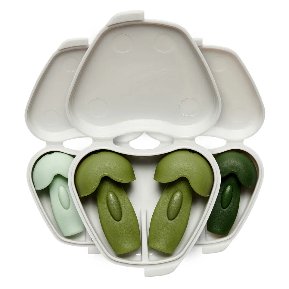 Happy Ears Green 3-Pack dopuri urechi 3 perechi 25 dB