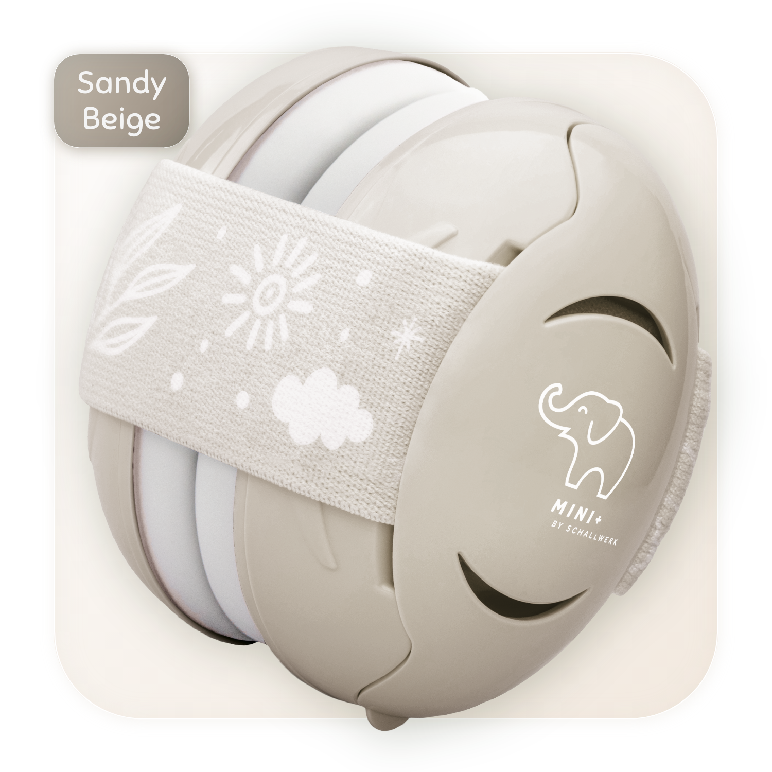 Schallwerk Mini+ Calm+ Go set antifon bebelusi maro 24 dB